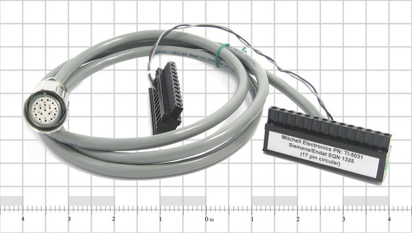 TI-5031 Siemens/Heidenhain EnDat Feedback Test Cable 17 pin M23