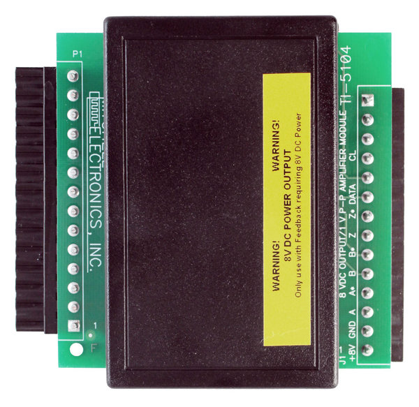 TI-5104 Módulo Adaptador: 8VDC con Amplificador 1Vp-p